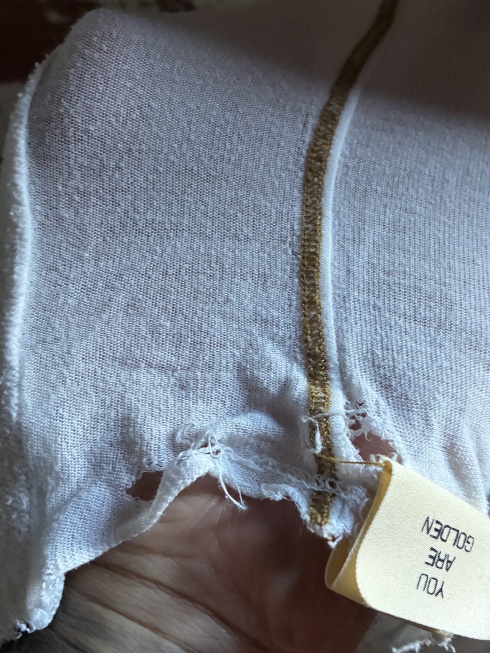 One Golden Thread Raglan - Picture 6 of 9